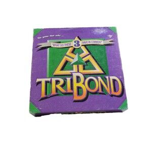 Vintage TriBond Board Game - Patch Products - 1995 - Complete - EUC